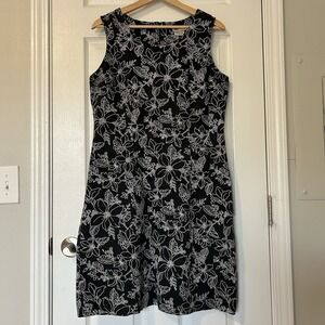 Faded Glory Vintage Stretch Bodycon Floral Dress